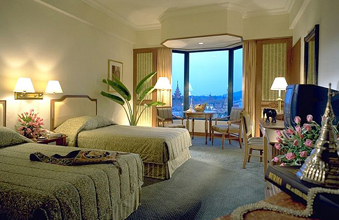 Mandalay Hotel Room